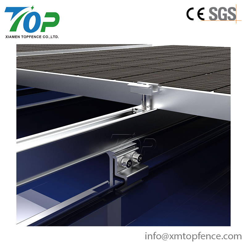 Solar Mounting System with Lock Clamp for Metal Roof